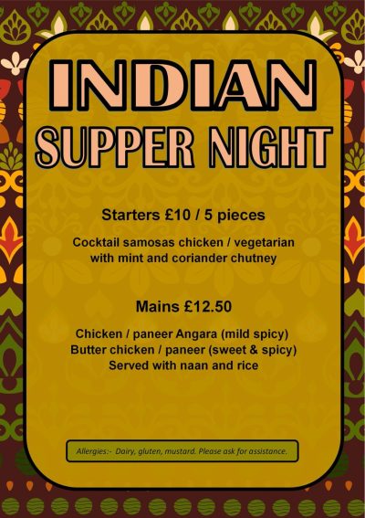 2025-01-29 Indian Supper Night